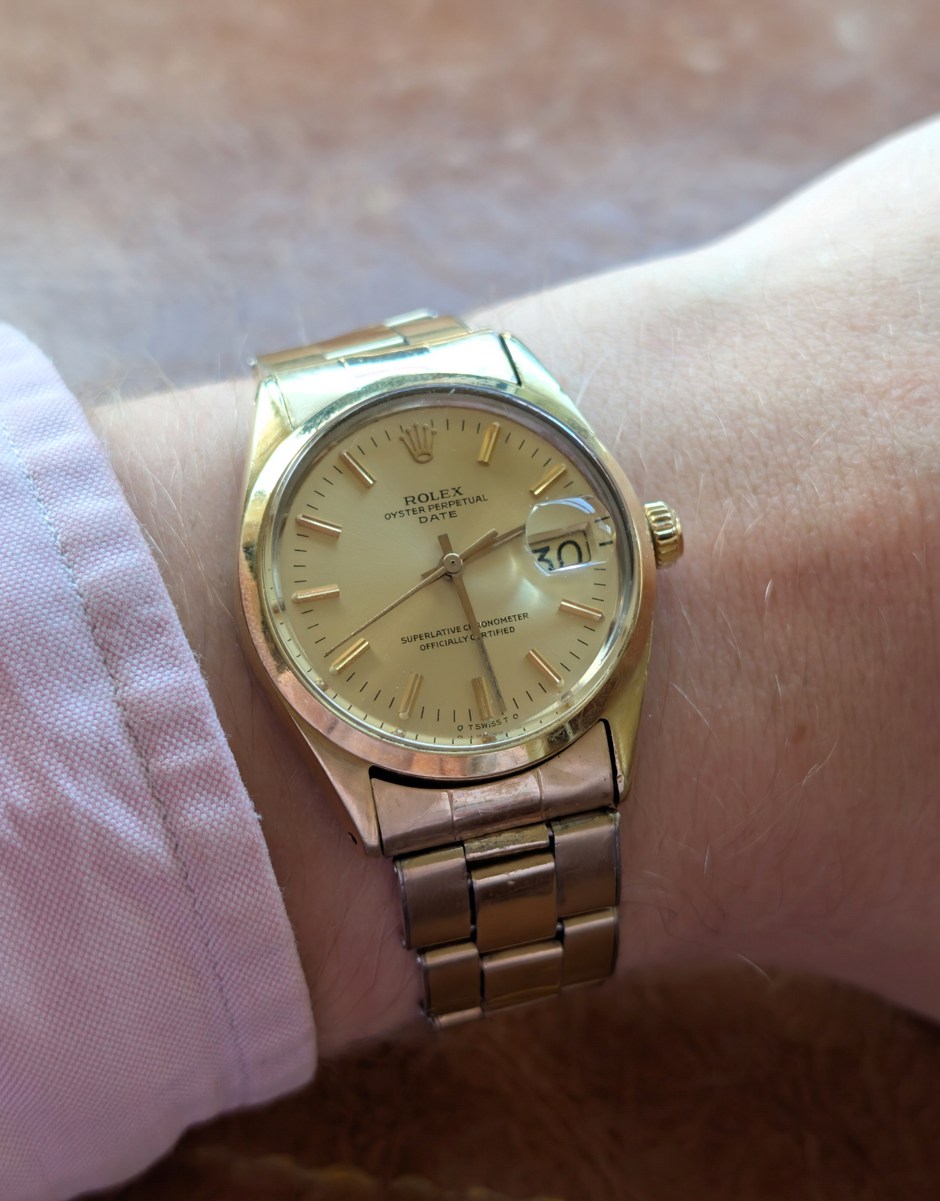 Rolex Oyster Perpetual Date 1550 (1977)