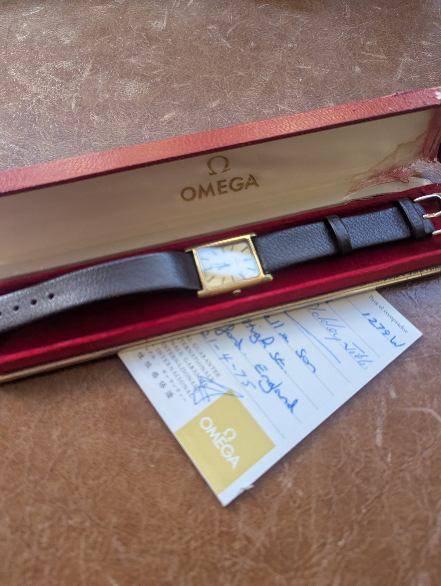 Omega De Ville Tank 511.0404 (1975) Full Set