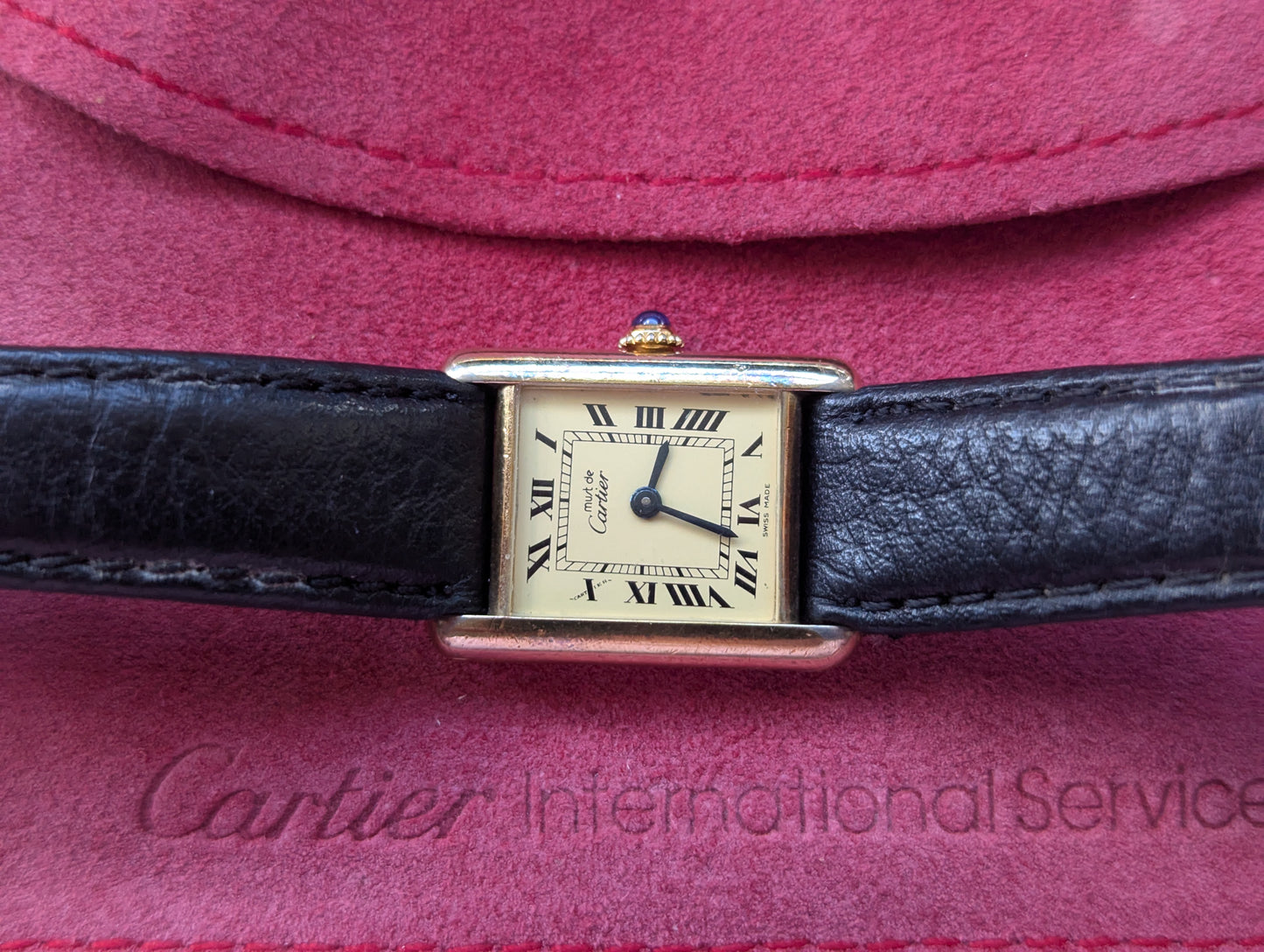 Cartier Must De Tank manual (1992)