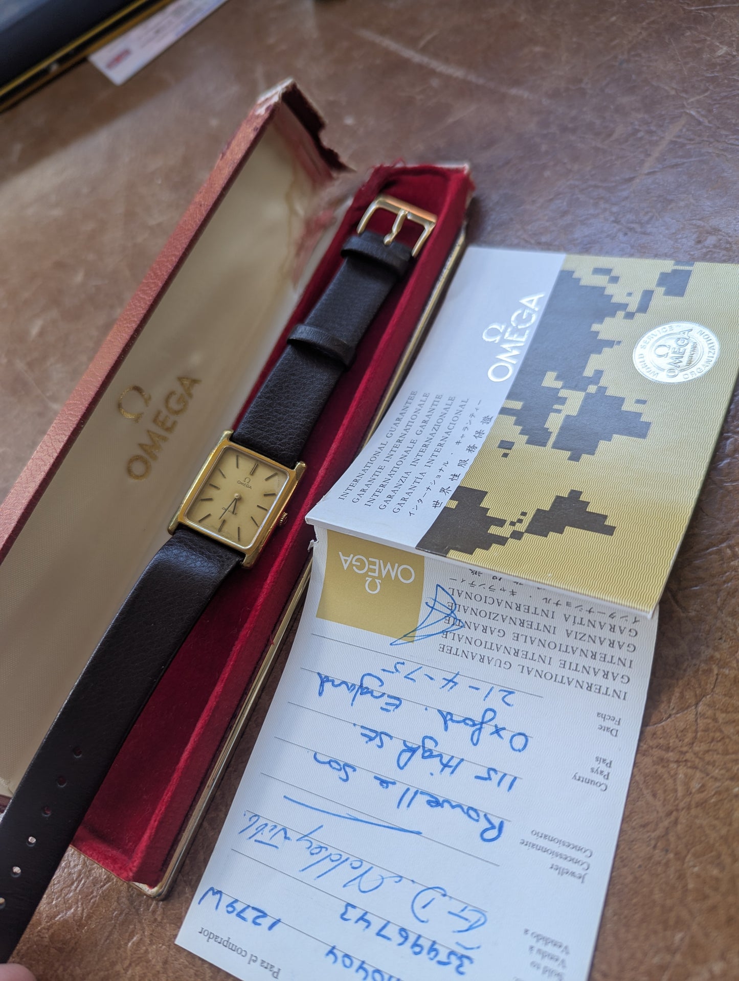 Omega De Ville Tank 511.0404 (1975) Full Set
