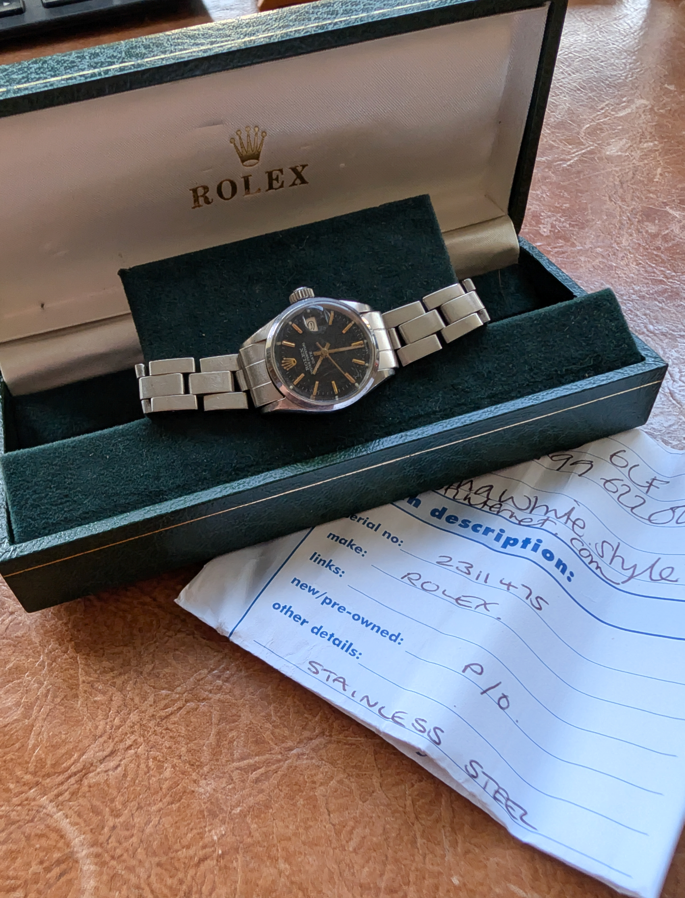 Rolex Oyster Perpetual Lady Date 6517 (1970)