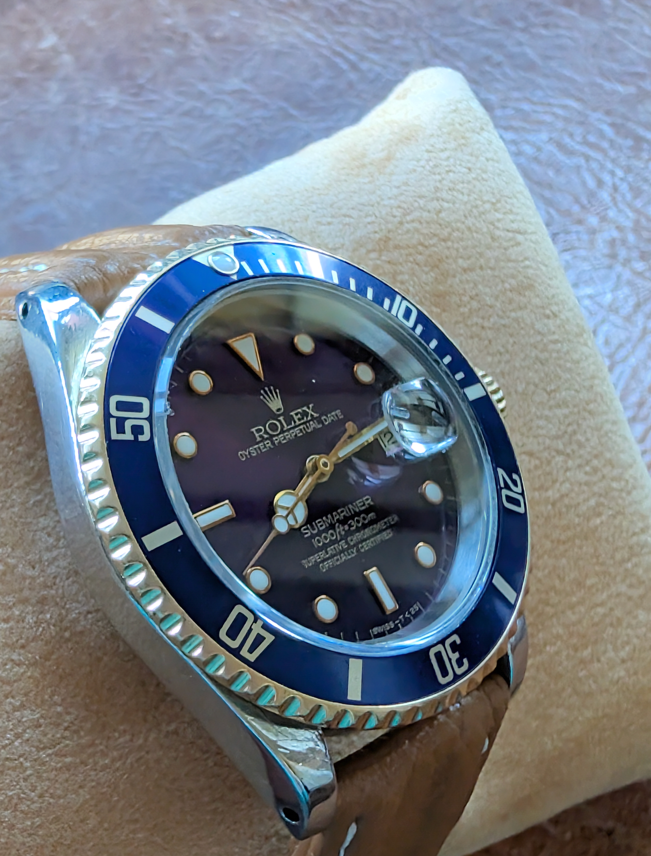 Rolex Submariner 'bluesy' 16613 (1993)