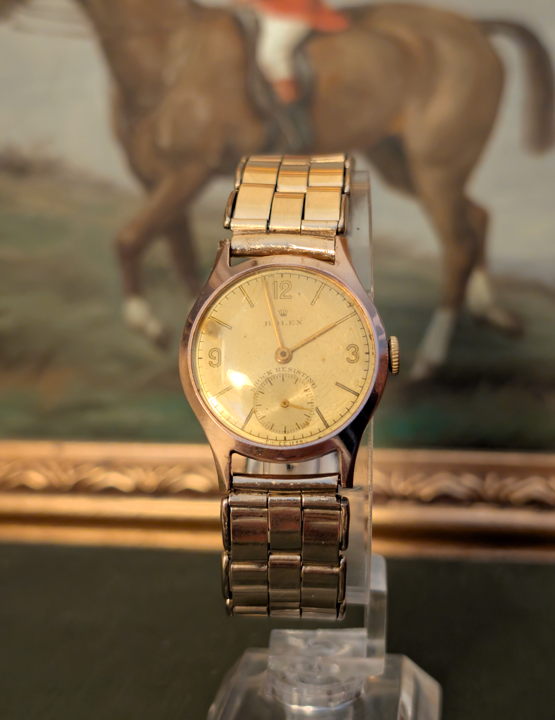 Rolex Shock Resisting 9ct (1950s)