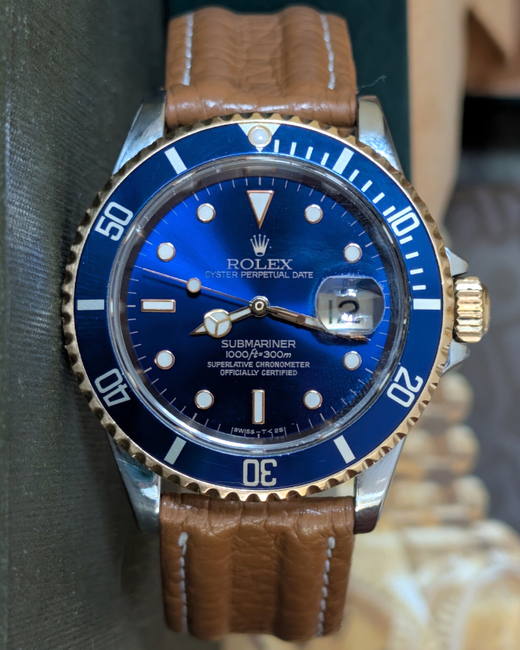 Rolex Submariner 'bluesy' 16613 (1993)